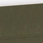Banco de almacenamiento de terciopelo Teddy beige / negro / verde, 2 plazas