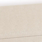 Banco de almacenamiento de terciopelo Teddy beige / negro / verde, 2 plazas