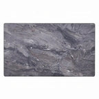 Mesa de centro rectangular gris y nogal, asientos 2-4
