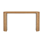 Mesa consola – Negra / Natural / Marrón oscuro, Pata semicilíndrica, Mesa de entrada para 1 persona