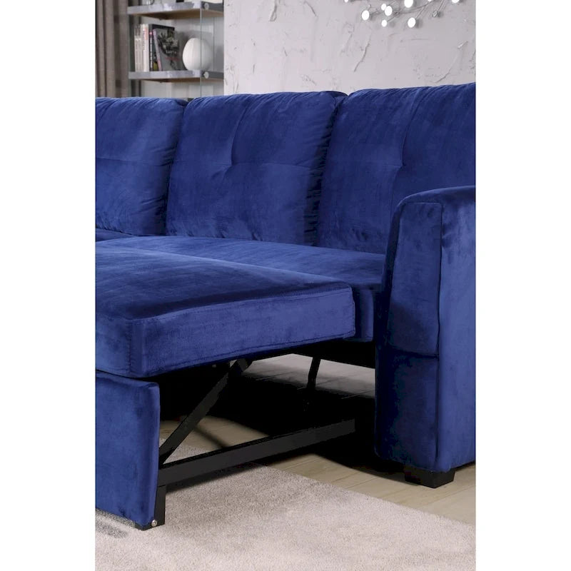 Sofá seccional chaise de almacenamiento en forma de L, rojo/beige/gris/azul/rosa/verde, para 2-3 personas