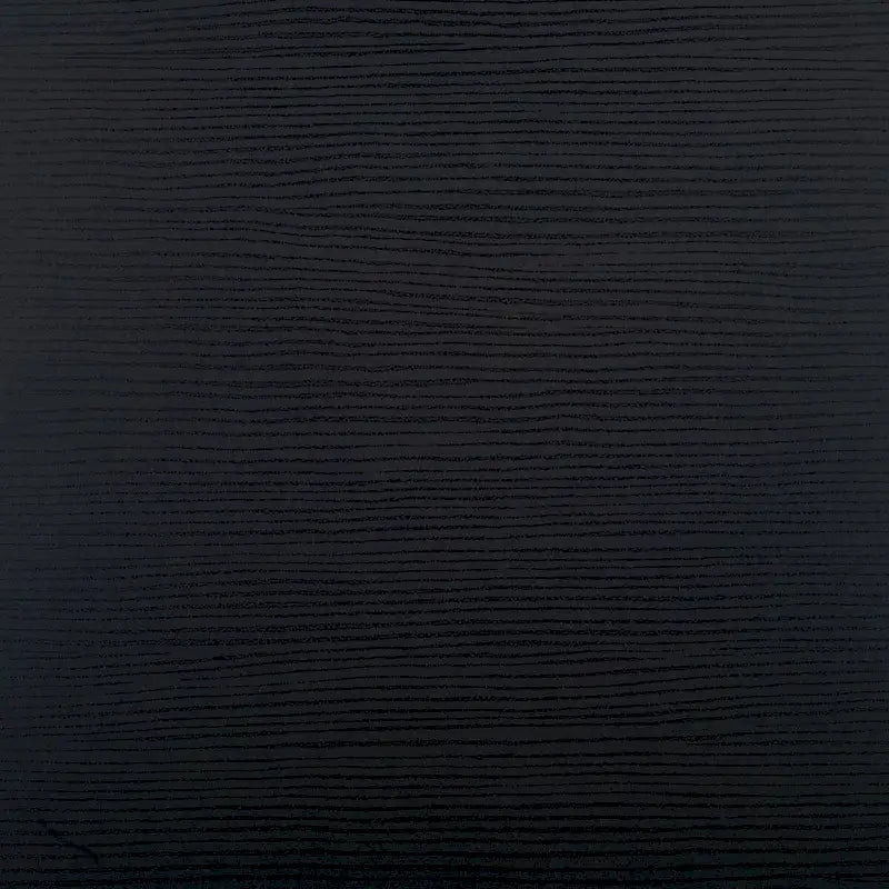 Mesa de centro rectangular moderna de mediados de siglo en gris claro / roble negro / raya negra / marrón natural