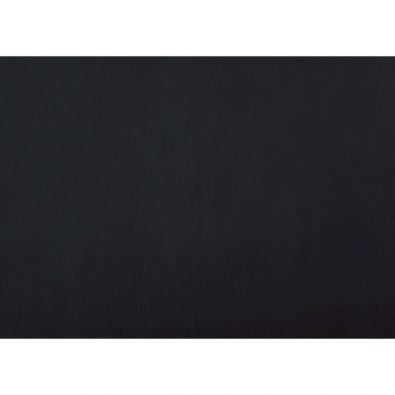 Base de cama LED tapizada de piel sintética negra – Individual / Matrimonial / King
