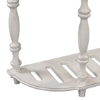Mesa de consola minimalista azul/negro/blanco/gris, 4 cajones y 1 estante