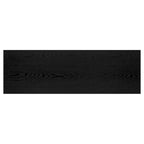 Mesa de centro rectangular de 47" – Veta negra / Roble gris envejecido / Blanco aliso | Acero y MDF modernos
