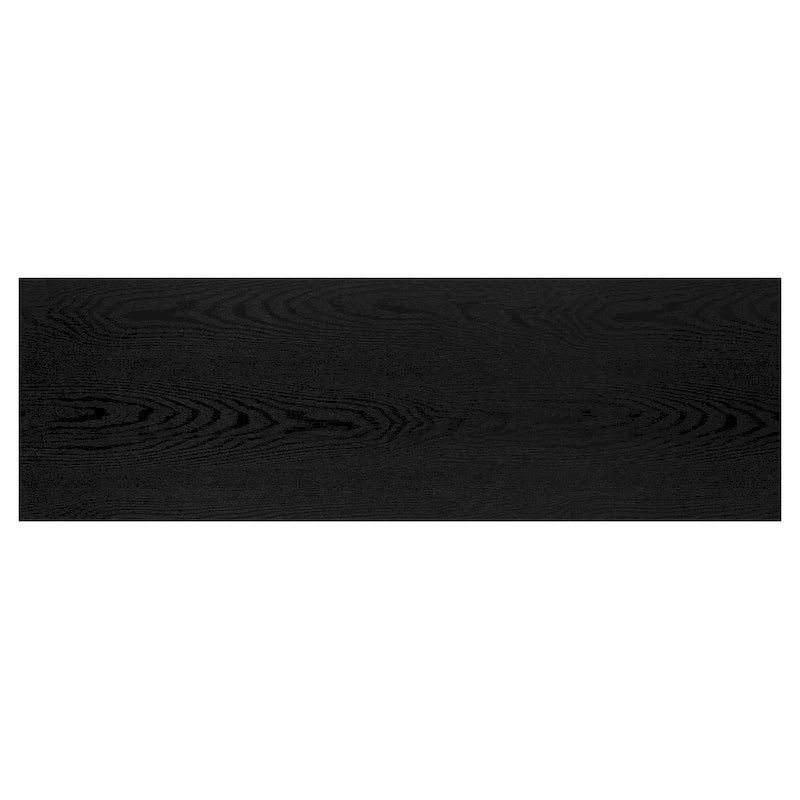 Mesa de centro rectangular de 47" – Veta negra / Roble gris envejecido / Blanco aliso | Acero y MDF modernos
