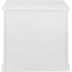 Archivador lateral blanco, tamaño carta, 1 persona, totalmente montado