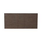 Mesa de comedor de roble marrón oscuro – Redonda/Rectangular, Capacidad para 6-10 personas