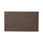 Mesa de comedor de roble marrón oscuro – Redonda/Rectangular, Capacidad para 6-10 personas