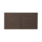 Mesa de comedor de roble marrón oscuro – Redonda/Rectangular, Capacidad para 6-10 personas
