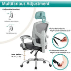 Sillón reclinable negro de respaldo alto con reposapiés, para 1 persona