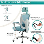 Sillón reclinable negro de respaldo alto con reposapiés, para 1 persona