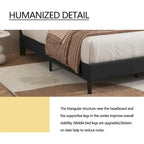 Estructura de cama tipo plataforma con capitoné de terciopelo (Negro/Blanco/Rosa/Beige) – Individual/Matrimonial/Queen/King, requiere 2 personas para el montaje