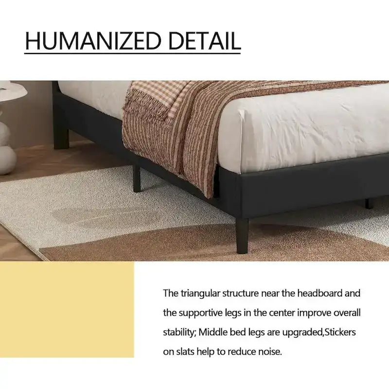 Estructura de cama tipo plataforma con capitoné de terciopelo (Negro/Blanco/Rosa/Beige) – Individual/Matrimonial/Queen/King, requiere 2 personas para el montaje