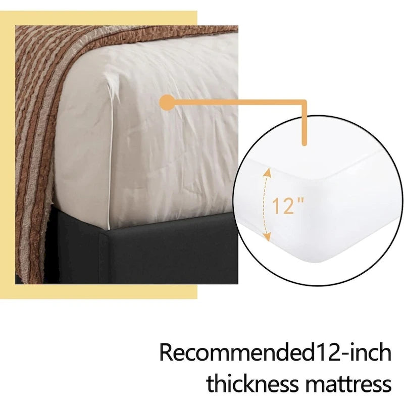 Estructura de cama tipo plataforma con capitoné de terciopelo (Negro/Blanco/Rosa/Beige) – Individual/Matrimonial/Queen/King, requiere 2 personas para el montaje