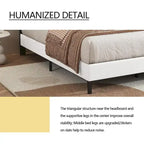 Estructura de cama tipo plataforma con capitoné de terciopelo (Negro/Blanco/Rosa/Beige) – Individual/Matrimonial/Queen/King, requiere 2 personas para el montaje