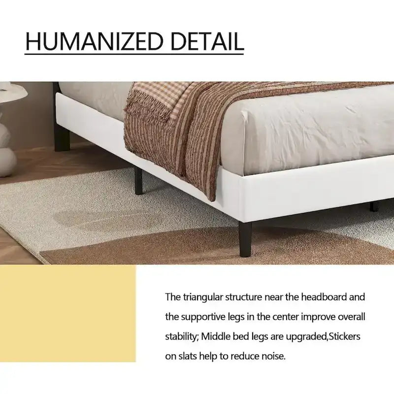 Estructura de cama tipo plataforma con capitoné de terciopelo (Negro/Blanco/Rosa/Beige) – Individual/Matrimonial/Queen/King, requiere 2 personas para el montaje