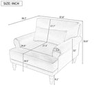 Sillón de exterior con respaldo de listones, 1 plaza – Beige / Blanco / Verde